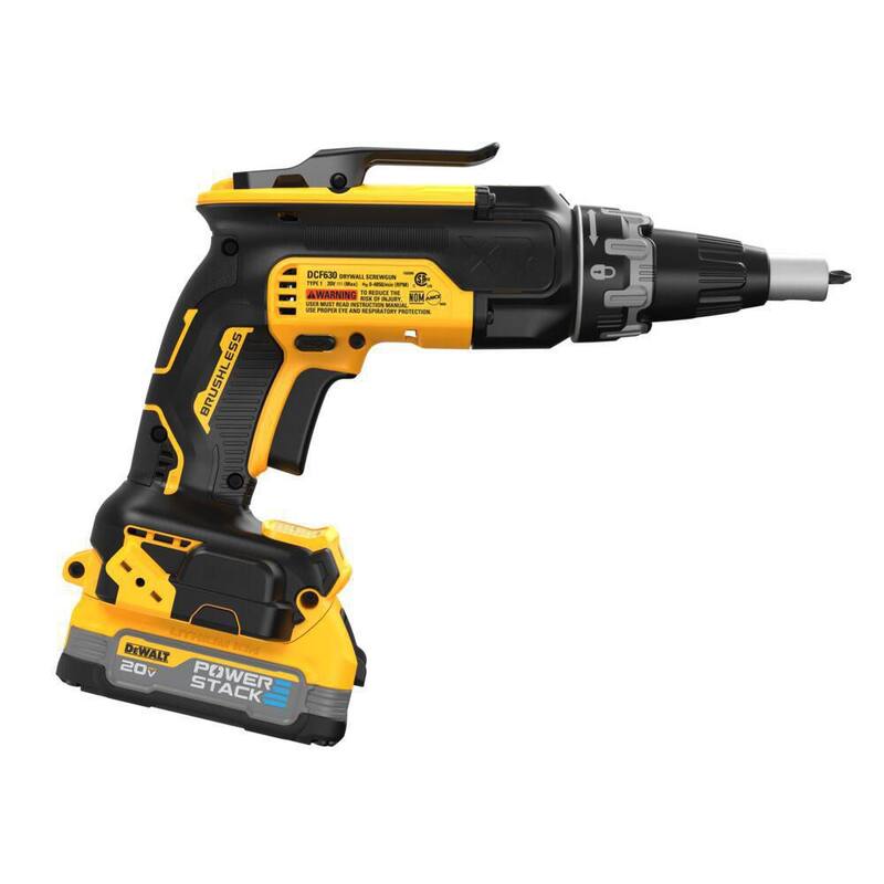 Kit de destornillador inalámbrico sin escobillas DEWALT 20V MAX con batería de 1.7Ah y cargador - DCF630E1