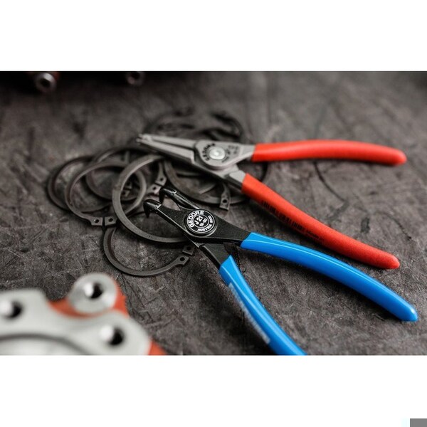 Gedore Int. Circlip Pliers, 90 deg., 3/4"-1", Features: Precision Machined, Oil Hardened and Annealed - 8000 J 21