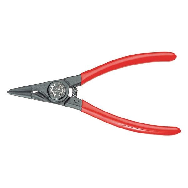 Gedore Ext Circlip Pliers, Straight, 3-3/8"-5.5", Material: Chrome Vanadium Steel, Oil-hardened - 8000 A 4