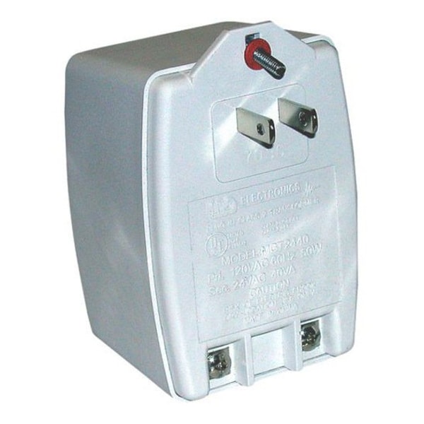 Mg Electronics Power Supply, 120V AC, 24V AC, 50VA, Screw Mount - MGT-2450P