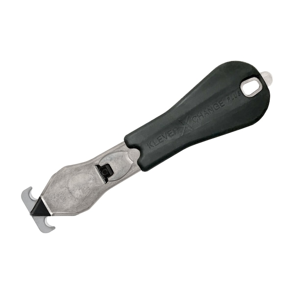 Klever XChangePLS-HD40 Safety Cutter, Metallic Gray, Plastic Handle - PLS-302XC-40