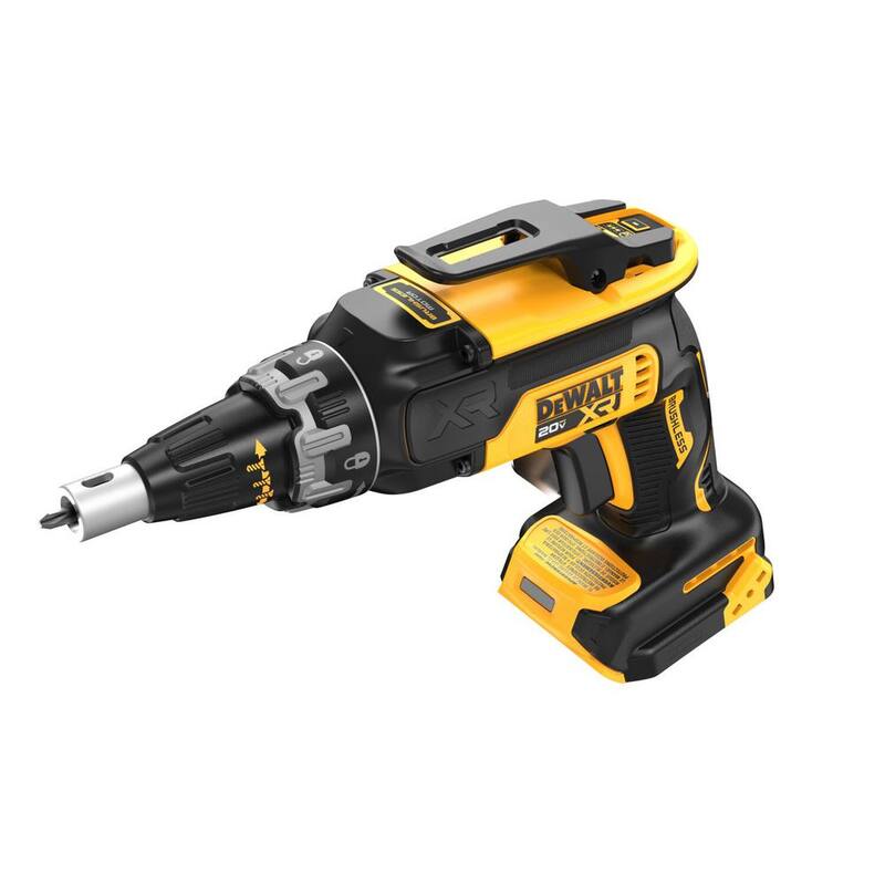 Desatornillador inalámbrico DEWALT XR 20V Max de ion de litio sin escobillas con batería Powerstack de 20V de ion de litio de 5.0 Ah - DCF630BWDCBP520.