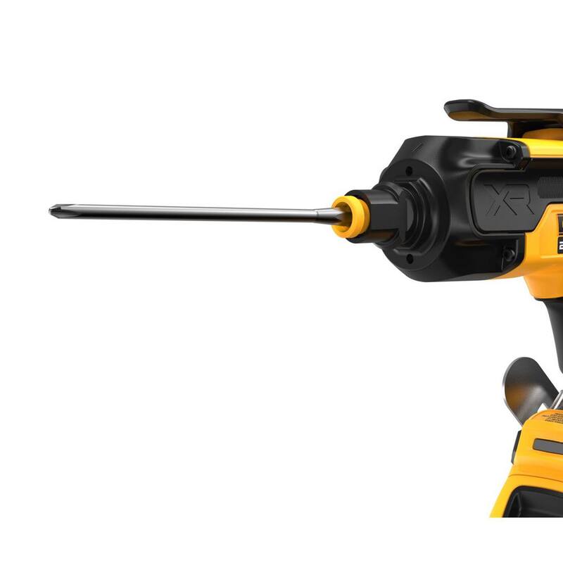 Desatornillador inalámbrico DEWALT XR 20V Max de ion de litio sin escobillas con batería Powerstack de 20V de ion de litio de 5.0 Ah - DCF630BWDCBP520.