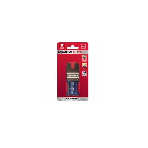 Gourmetgalley 1.3125 in. Standard Wood & Nails Blade, 3 Piece - GO3859825