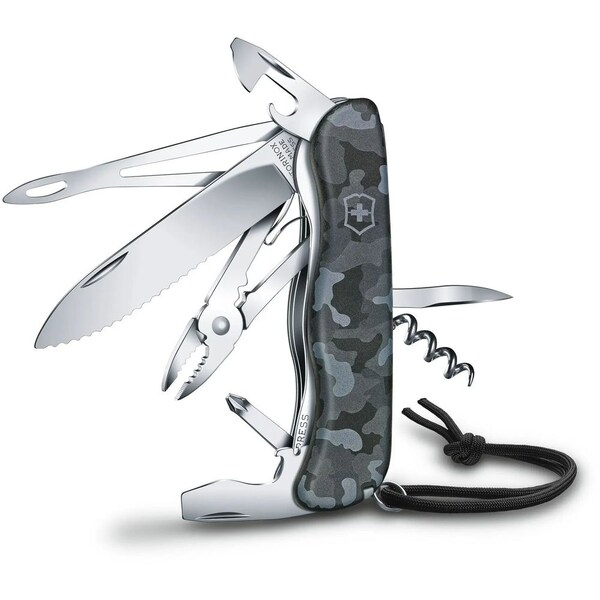 Swiss Army Brands 2024 Victorinox 0.8593.W942Us2 Skipper Navy Camoufl Age 111Mm - VIC-0.8593.W942-X1