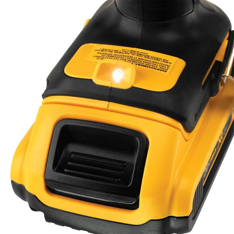 DEWALT 20V MAX Taladro inalámbrico sin escobillas para tablaroca y (1) Batería de iones de litio Premium de 20V MAX de 4.0Ah - DCF620Bw4b