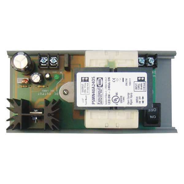Functional Devices-Rib DC Power Supply, 120V AC, 24V DC, 1A, Track - PSMN40A24DS