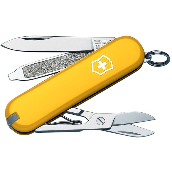 Swiss Army Brands 2024 Victorinox 53008 Classic Sd Yellow 58Mm - VIC-0.6223.8-033-X1