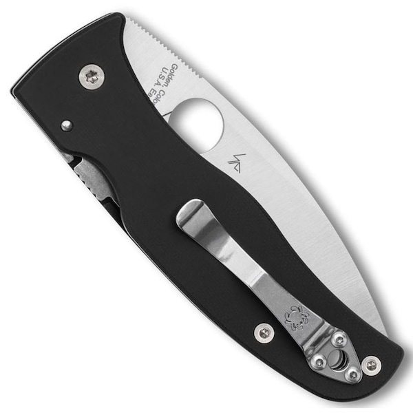 Spyderco 2024 Spyderco Reveal 14, Bodacious Black G-10, Plain Edge - SPY-C263GP
