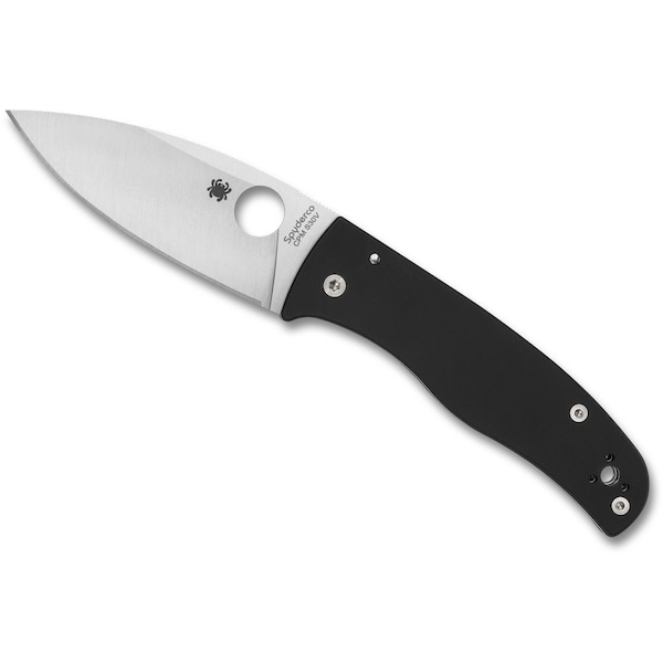 Spyderco 2024 Spyderco Reveal 14, Bodacious Black G-10, Plain Edge - SPY-C263GP