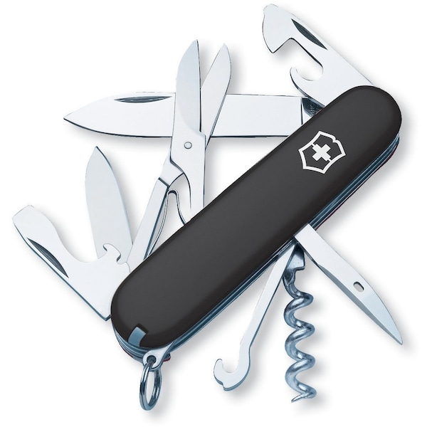 Swiss Army Brands 2024 Victorinox 53383 Climber Black 91Mm - VIC-1.3703.3-033-X1