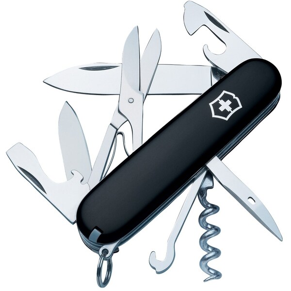 Swiss Army Brands 2024 Victorinox 53383 Climber Black 91Mm - VIC-1.3703.3-033-X1