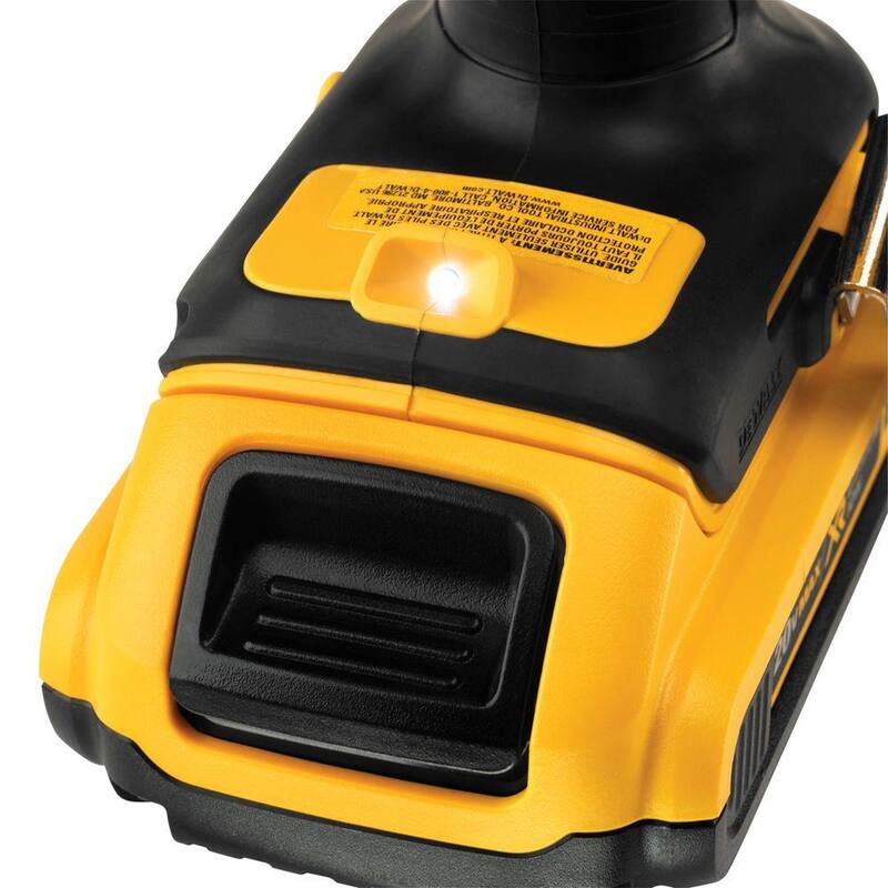 DEWALT 20V MAX Pistola atornilladora para tablaroca sin escobillas inalámbrica y (1) Batería de iones de litio Premium 20V MAX de 5.0Ah - DCF620BW205