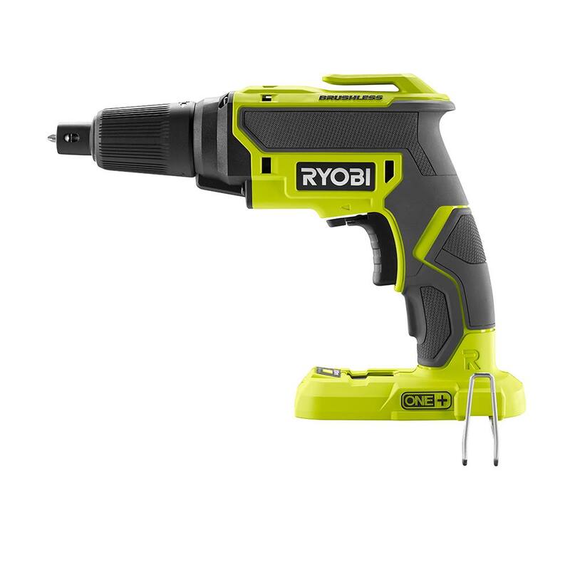RYOBI ONE+ 18V Taladro Inalámbrico para Tablaroca con Motor sin Escobillas, Batería de 2.0 Ah y Cargador - P225-PSK005