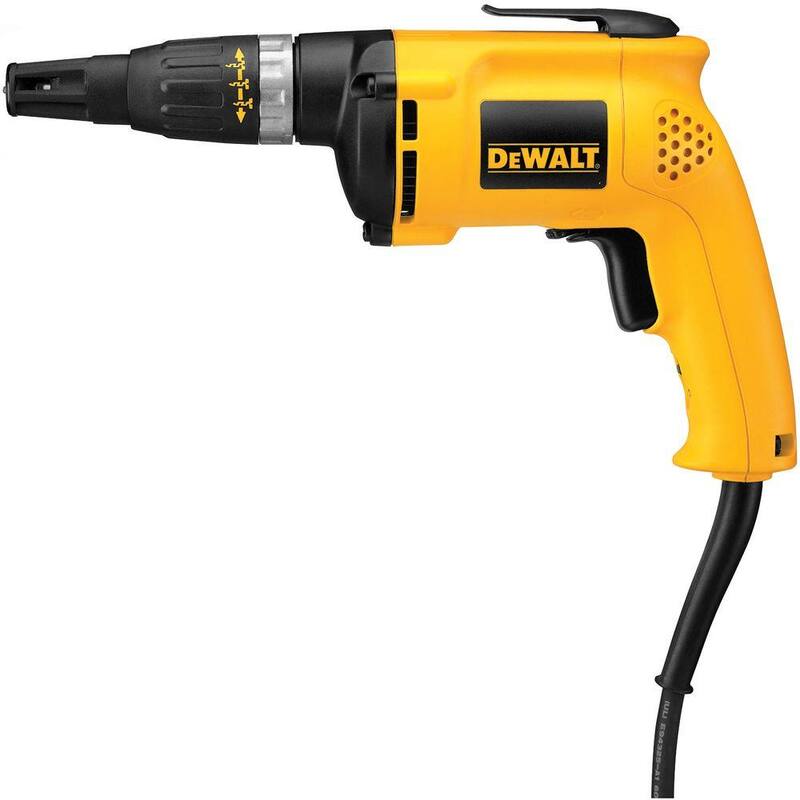 DEWALT 6 amperios 4,000 RPM VSR Ligera Pistola de tornillo de paneles de yeso - DW252
