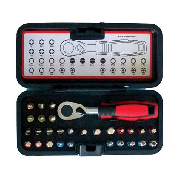Home Plus Home Plus DR71499 Screwdriver & Mini Ratchet Set  28 Per Case - pack of 8 - 9298944