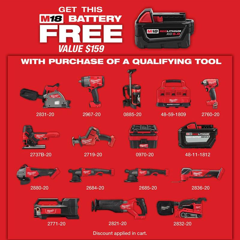Milwaukee M18 FUEL 18V Sierra recíproca inalámbrica HACKZALL con motor sin escobillas de iones de litio (Herramienta solamente) - 2719-20