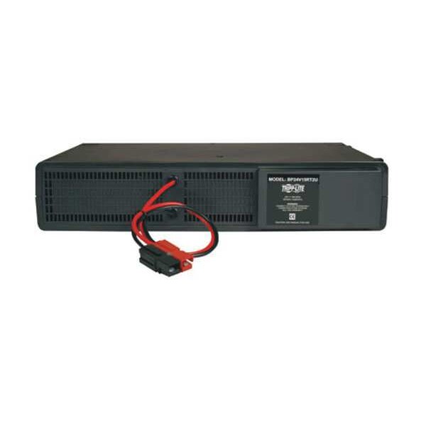 Tripp Lite UPS Battery, 2 Rack Spaces, Tripp Lite UPS Systems, 24V DC, 14 Ah, Attached Cable - BP24V15RT2U