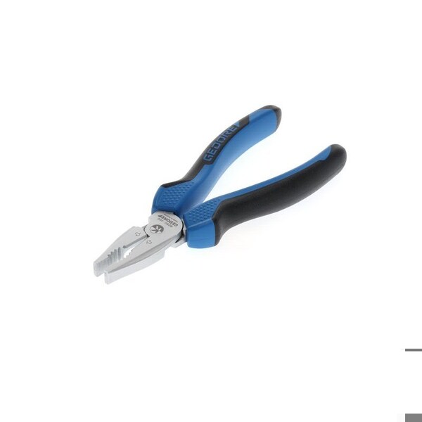 Gedore Power Combination Pliers, 6-1/4", Handle Type: Ergonomic, 2-Component - 8250-160 JC