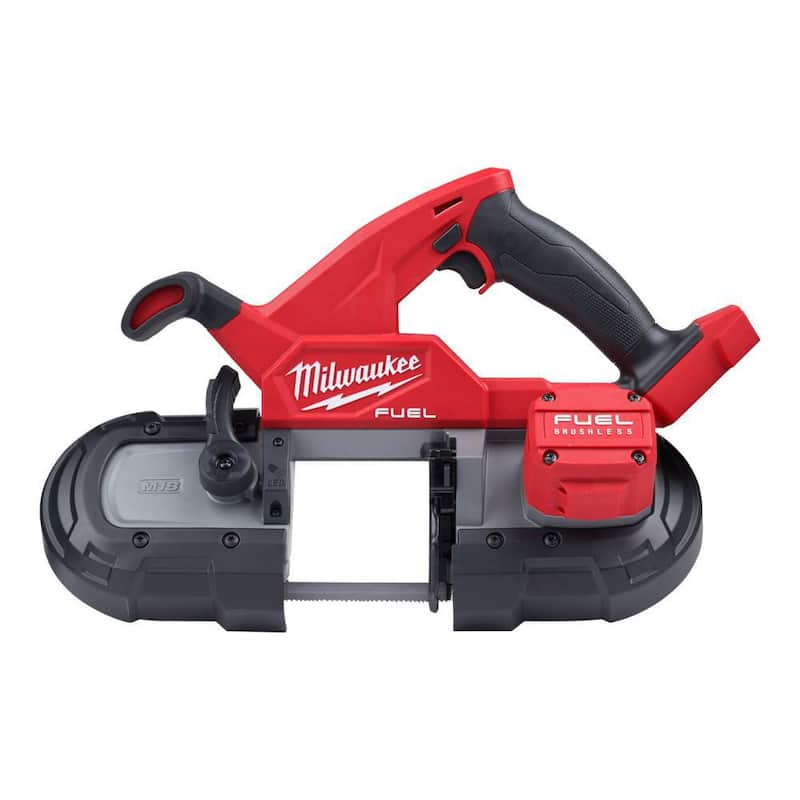 Milwaukee M18 FUEL Sierra de Cinta Compacta Inalámbrica Brushless de Iones de Litio de 18V (Herramienta Solamente) - 2829-20