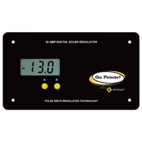 Go Power! Go Power GP-PWM-30 Solar Regulator 30 Amp - GP-PWM-30