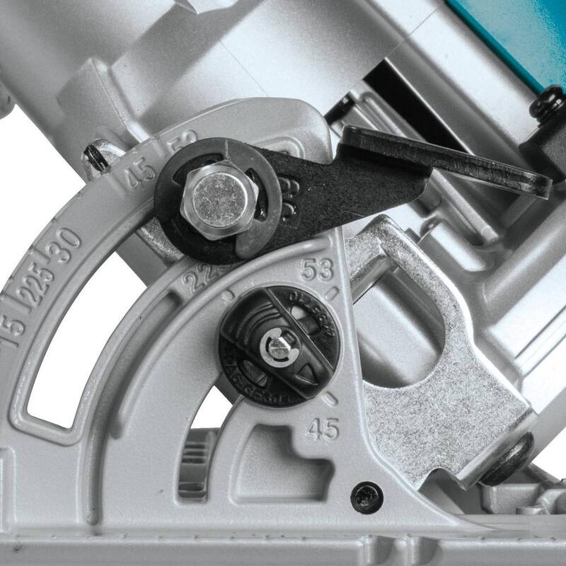 Sierra circular inalámbrica Makita 18V X2 LXT de iones de litio (36V) sin escobillas con mango trasero de 7-1/4 pulgadas (herramienta solamente) - XSR01Z.