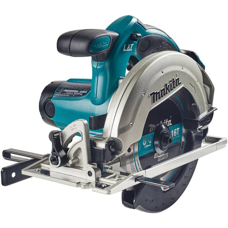 Sierra circular ligera inalámbrica de 18V LXT de 6-1/2 pulgadas con batería de ion de litio y hoja de propósito general (solo la herramienta) - XSS02Z