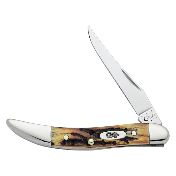 Case Cutlery 2023 Case Genuine Stag Small Texas Toothpick 510096 Ss - CAS-05532