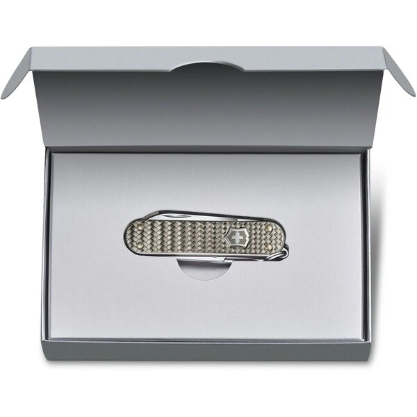 Swiss Army Brands 2024 Victorinox Classic Sd Precious Alox Infinite Grey - VIC-0.6221.4031G