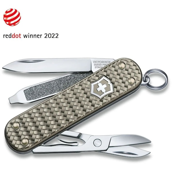 Swiss Army Brands 2024 Victorinox Classic Sd Precious Alox Infinite Grey - VIC-0.6221.4031G