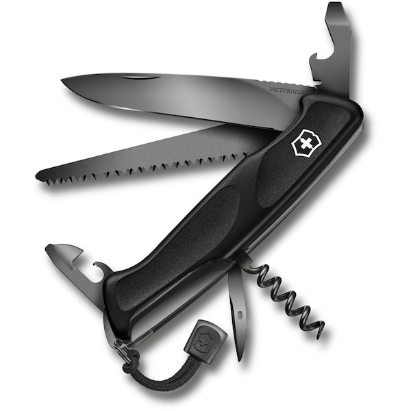 Swiss Army Brands 2024 Victorinox Rangergrip 55 Onyx Black 130Mm - VIC-0.9563.C31P