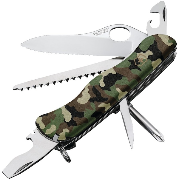 Swiss Army Brands 2024 Victorinox 0.8463.Mw94Us2 One-Hand Trekker Camouflage 111Mm Old Number 54877 - VIC-0.8463.MW94-X1