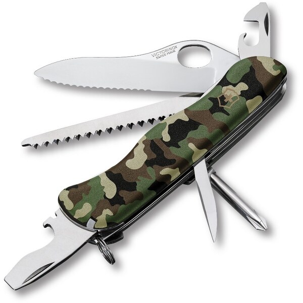 Swiss Army Brands 2024 Victorinox 0.8463.Mw94Us2 One-Hand Trekker Camouflage 111Mm Old Number 54877 - VIC-0.8463.MW94-X1