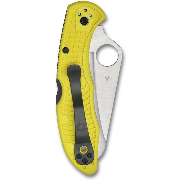 Spyderco 2024 Spyderco Salt 2 Lightweight Yellow H1 Plain - SPY-C88PYL2