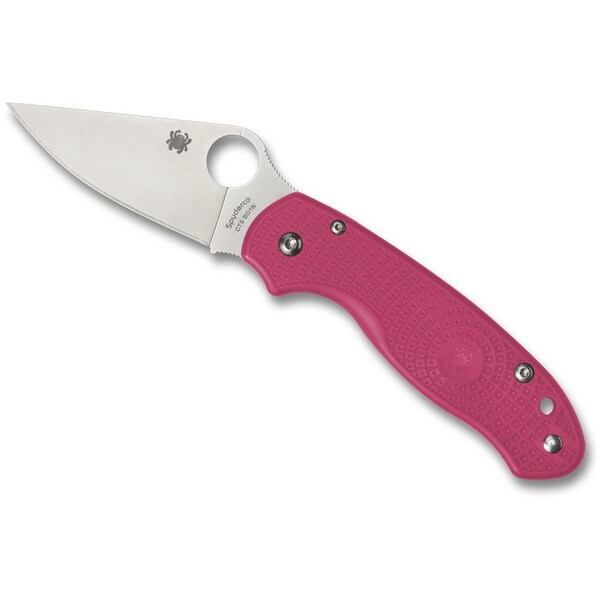 Spyderco 2024 Spyderco Reveal 14, Para 3 Pink Lightweight Plainedge Living Beyond Breast Cancer, Plain Edge - SPY-C223PPN
