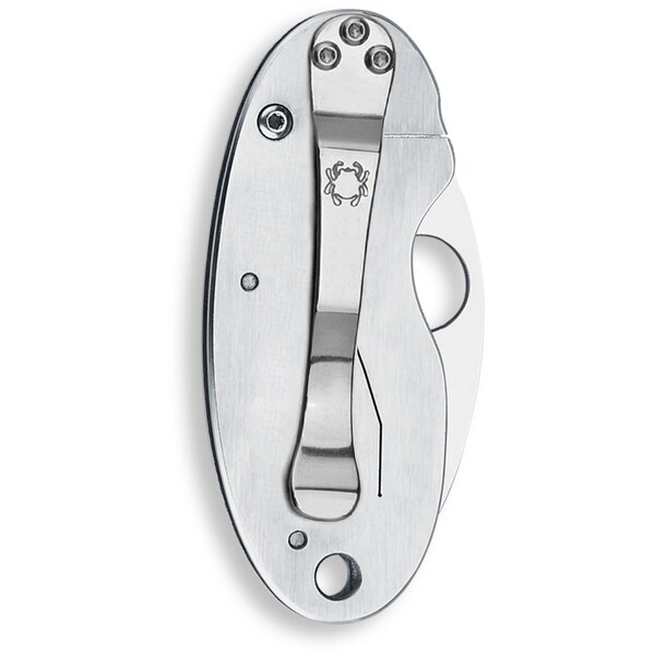 Spyderco 2024 Spyderco Cricket Stainless Plain - SPY-C29P
