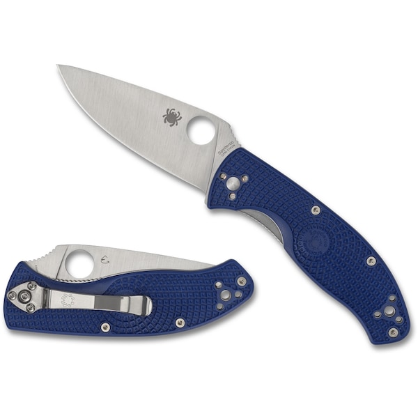 Spyderco 2024 Spyderco Reveal 6 Blue Tenacious Cpm S35Vn Plain Edge - SPY-C122PBL