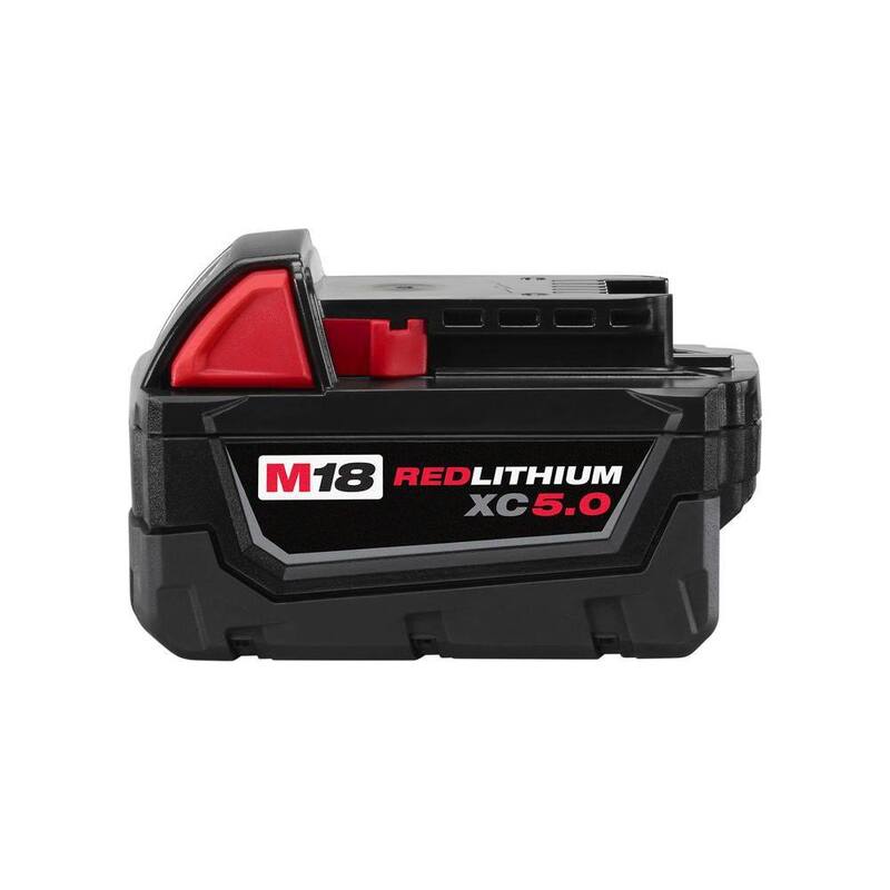 Sierra de sable HACKZALL inalámbrica Milwaukee M18 FUEL de 18V con motor Brushless de iones de litio y batería M18 5.0 Ah - 2719-20-48-11-1850