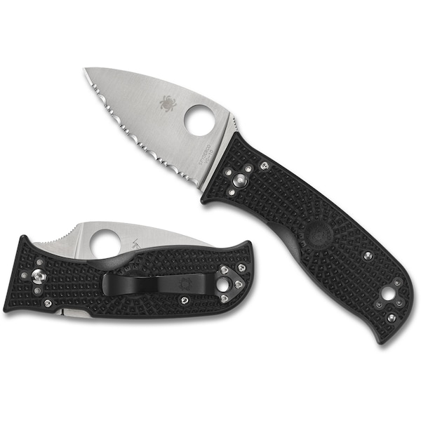 Spyderco 2024 Spyderco, Reveal 11, Lil' Temperance 3 Lightweight - SPY-C69PBK3