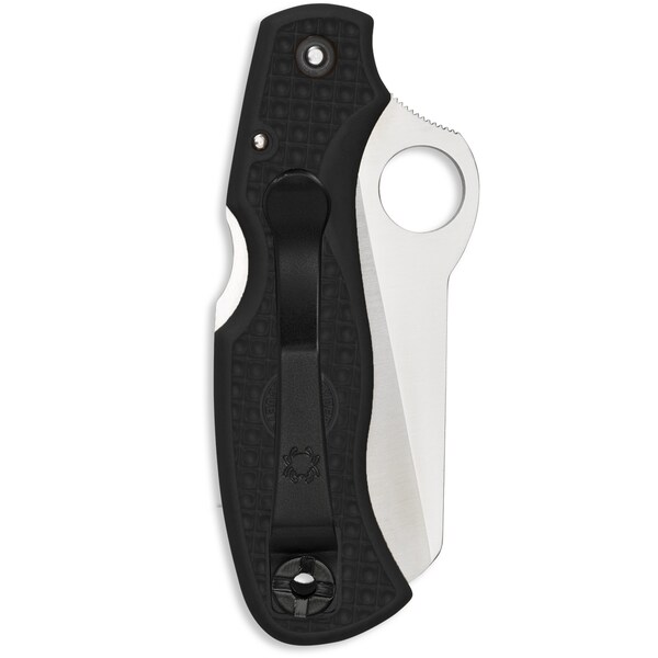 Spyderco 2024 Spyderco Rescue 79Mm Lightweight Black Serrated - SPY-C45SBK