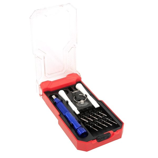 Prime-Line WORKPRO W021184 Smart Phone Tool Repair Kit, Aluminum Telescopic Screwdriver Single Pack - W021184