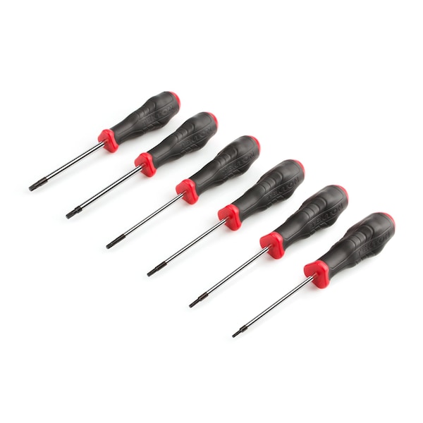 Tekton Torx High-Torque Chrome Blade Screwdriver Set, 6-Piece (T10-T30) - DHT43001