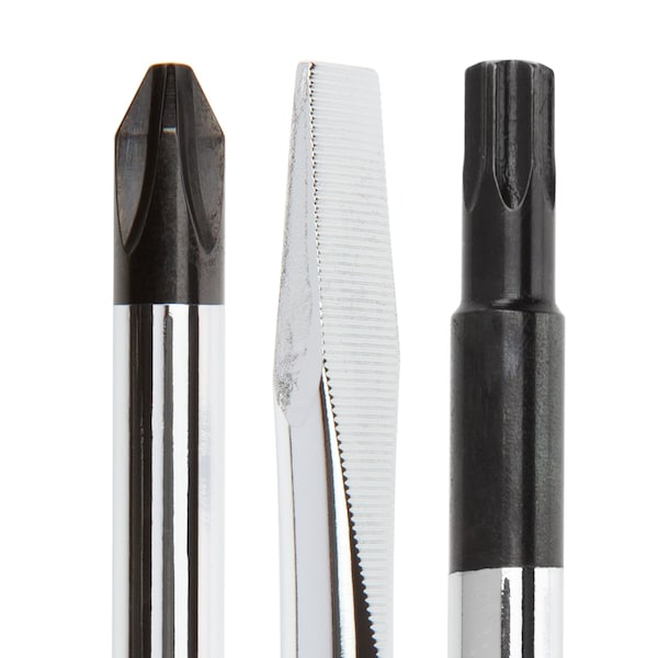 Tekton Hard Handle Screwdriver Set, 22-Piece (#0-#3, 1/8-5/16 in., T10-30) - DRV42020