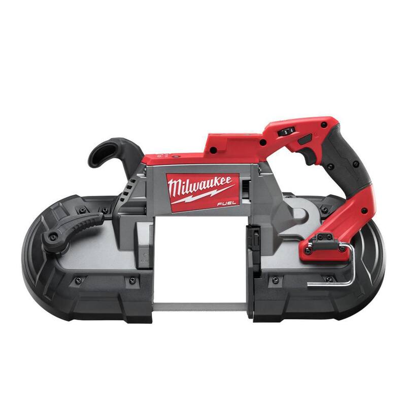 Sierra de cinta inalámbrica con tecnología Milwaukee M18 FUEL 18V de ion de litio sin escobillas de corte profundo (solo herramienta) - 2729-20.