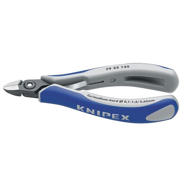 Knipex 5 in Precision Diagonal Cutting Plier Flush Cut Uninsulated - 79 22 125