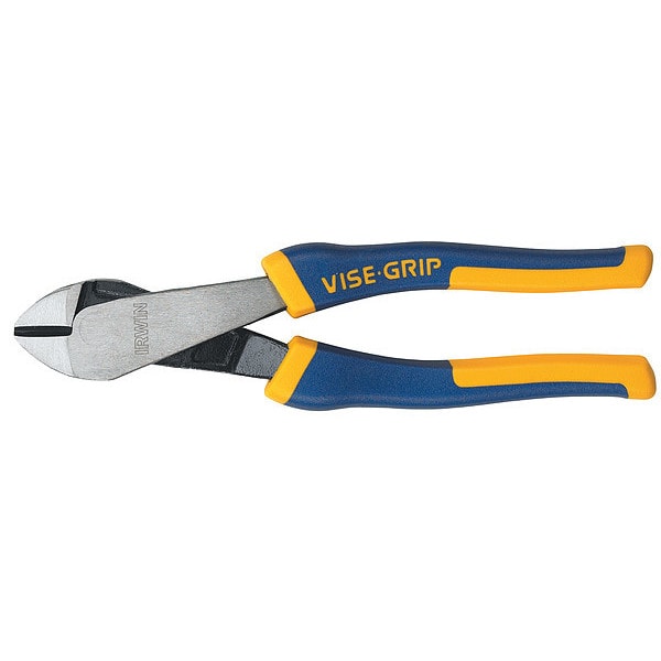 Irwin 8 in VISE-GRIP Diagonal Cutting Plier Flush Cut Oval Nose Uninsulated - DIA8A