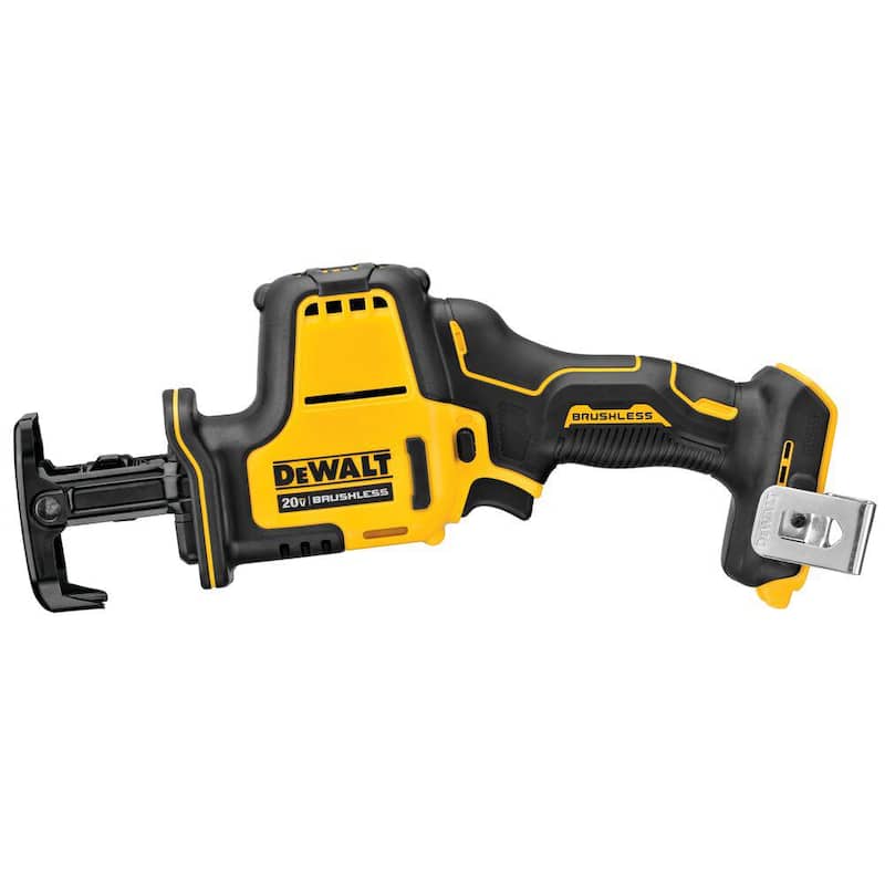 DEWALT ATOMIC 20V MAX Sierra de Sable Compacta Inalámbrica con Motor Sin Escobillas (Herramienta Únicamente) - DCS369B