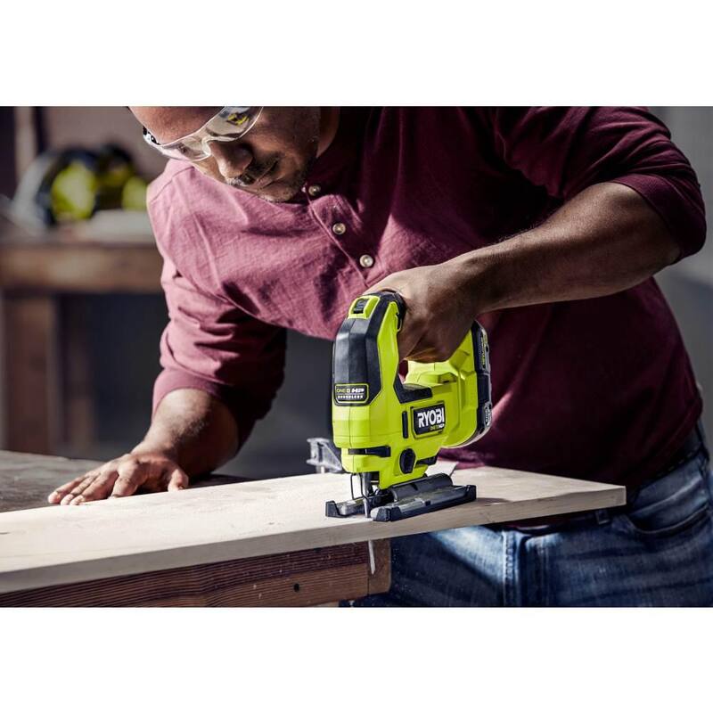 RYOBI ONE+ HP 18V Sierra de calar inalámbrica sin escobillas (Herramienta solamente) - PBLJS01B