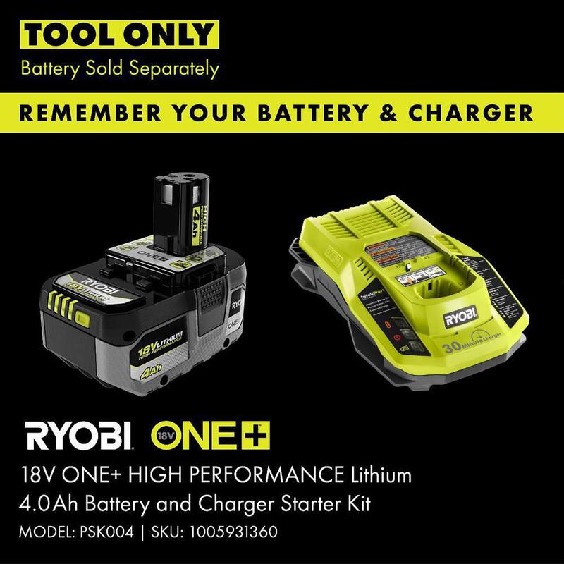 RYOBI ONE+ HP 18V Sierra de calar inalámbrica sin escobillas (Herramienta solamente) - PBLJS01B