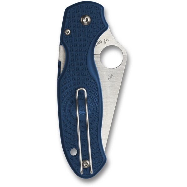 Spyderco 2024 Spyderco, Reveal V4, Para 3, Blue Frn, Cpm Spy27, Plain Edge - SPY-C223PCBL